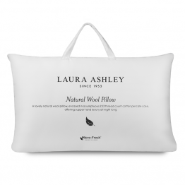 Laura Ashley Sumptuous Natural Wool Pillow